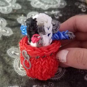 rainbowloom 3D santa's sack